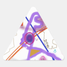 A.B. TRIANGLE STICKERS
