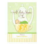 A Baby Shower Tea Party  |  Gender Neutral Custom Invitations