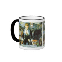 A Bar at the Folies-Bergere by Edouard Manet Coffee Mug
