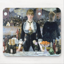 A Bar at the Folies Bergère, Édouard Manet Mousepad
