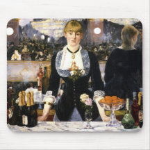 A bar at the Folies-Bergère Mousepad