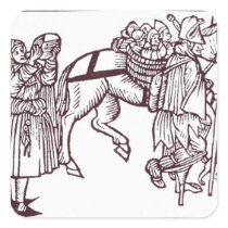 A Beggar Family Sticker