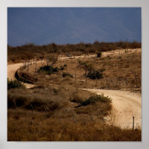A Bend in the Road Print