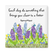 A Better Tomorrow Refrigerator Magnets