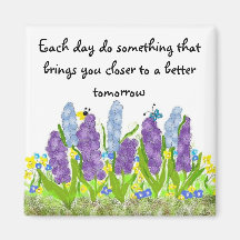 A Better Tomorrow Refrigerator Magnets