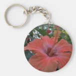 A Big Pink Flower Keychains