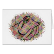 "A Bird in the Hand" Note Card