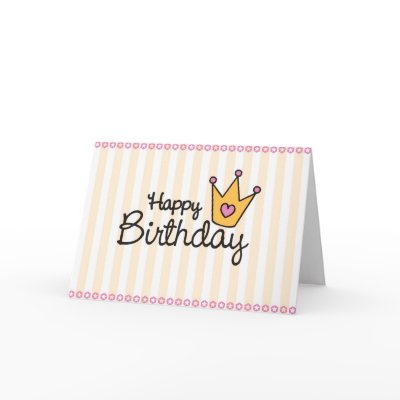 A birthday card for a princess. by darcyucily
