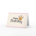 A birthday card for a princess.