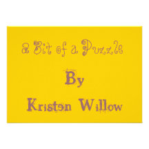 A Bit of a Puzzle, By Kristen Willow Personalized Invitation