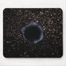 A Black Hole in a Globular Cluster Mousepads