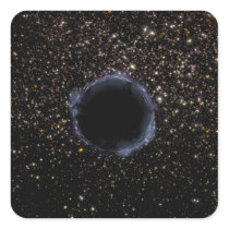A Black Hole in a Globular Cluster Stickers