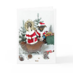 A Blingy Christmas Greeting Cards