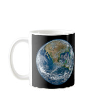 A Blue Marble Image of the Planet Earth Mugs