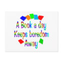 A Book A Day postcards