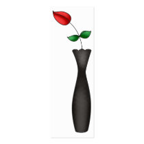A Book Is Like A Garden Rose Bookmark