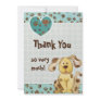 A Boy's Best Friend Photo BabyThank You Notes