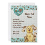A Boy's Best Friend Photo Birth Announcement