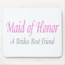 A Bride's Best Friend Mousepad
