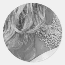 A Bride's Promise Round Stickers