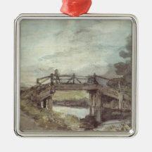 A Bridge over the Stour Christmas Tree Ornaments