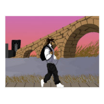 A Bridge View Stroll (digital) alt Post Cards