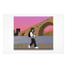A Bridge View Stroll (digital) alt Stationery Paper