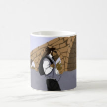 A Bridge View Stroll (digital) Coffee Mug