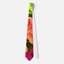 A Bright Floral Tie! Click to Zoom in!