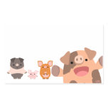 A Bunch of Cute Cartoon Pigs Sticker