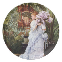 A Bunch of Lilacs Dinner Plate