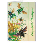A Buzz of Bees Personalized Note Cards