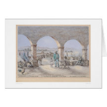 A California magnate in his home (1317) Greeting Cards