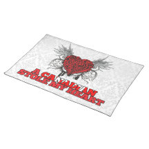 A Canadian Stole my Heart Place Mats