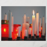 A Candle for Peace Custom Flyer