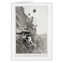 A Cannonade on the Matterhorn, 1862, from 'The Asc Cards