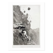 A Cannonade on the Matterhorn, 1862, from 'The Asc Postcard