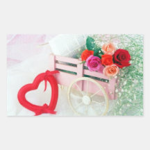 A Cart Full Of Love Stickers