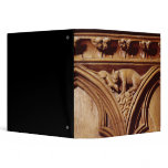 A cat and mouse, from a choir stall 3 ring binder