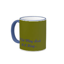 A Cat May Look At A King funny cup Mug