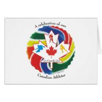 A Celebration of our Canadian Athletes cards