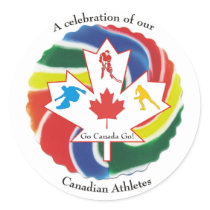 A Celebration of our Canadian Athletes stickers