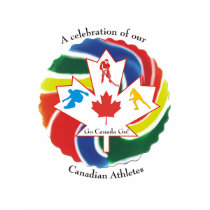 A Celebration of our Canadian Athletes t-shirts
