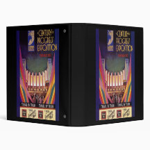 A Century Of Progress Exposition Chicago 1933 Vinyl Binders
