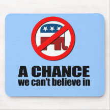A chance we can't believe in mousepad