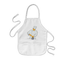 a chef apron