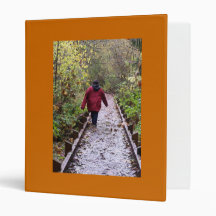 A Child Walking Autumn Avery Binder