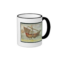 A Chinese Junk mugs