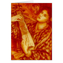 A Christmas Carol by Rossetti Card