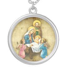 A christmas necklace.